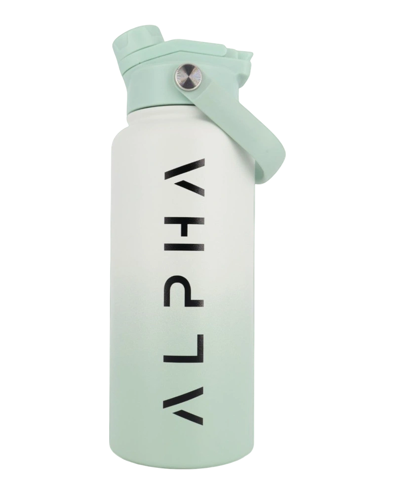 ALPHA Insulated Bottle 1 L — Ice Mint — front